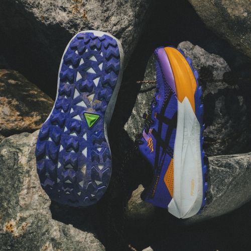 Férfi futócipő ASICS Trabuco Max 5 light dust/cacti
