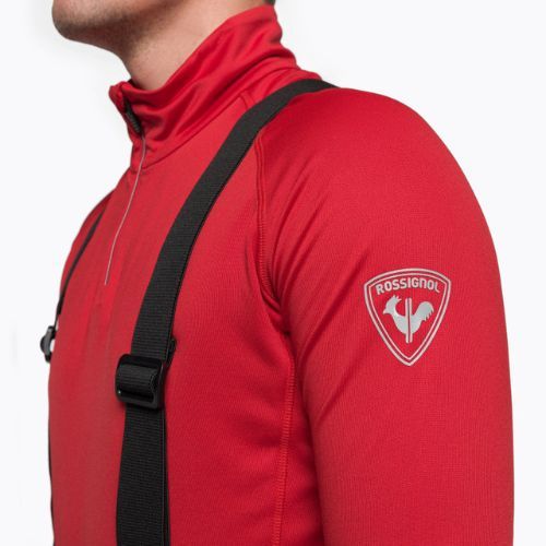 Férfi termikus pulóver Rossignol Classique 1/2 Zip red