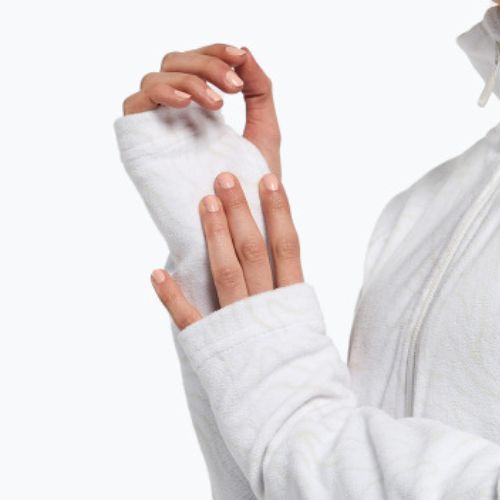 Női snowboard pulóver ROXY Cascade 2021 bright white zebra print