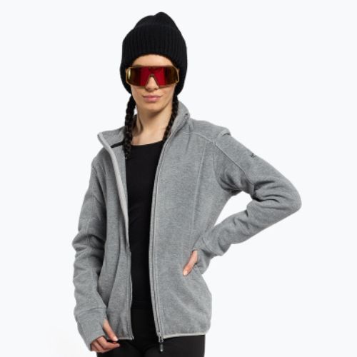 Női snowboard pulóver ROXY Harmony 2021 heather grey
