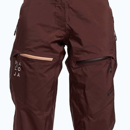 Női síelő nadrág Maloja W'S MaleachiM barna 32102