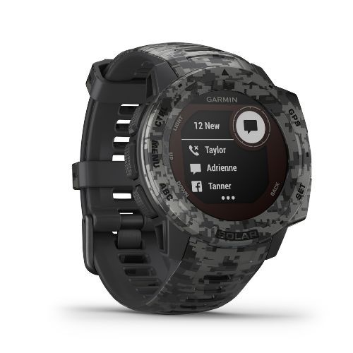 Garmin Instinct Solar Camo Edition sportóra fekete 010-02293-05
