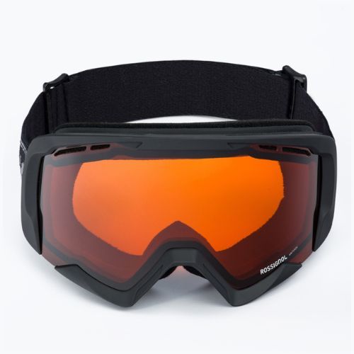 Síszemüveg Rossignol Spiral black/orange