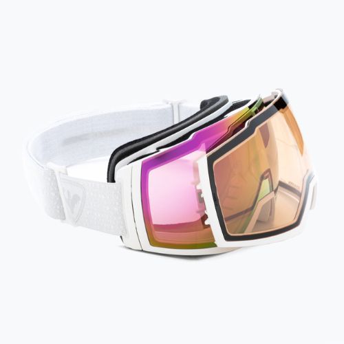 Síszemüveg Rossignol Magne'lens white/pink miror/silver miror