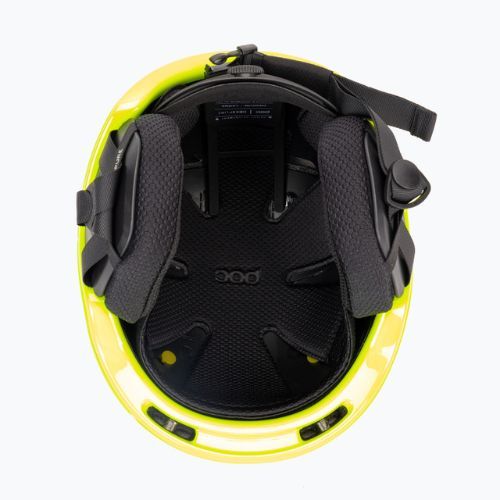 Gyermek síbukósisakok POC POCito Obex MIPS fluorescent yellow/green