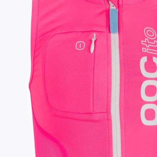 Gyermekbiztonsági mellény POC POCito VPD Air Vest fluorescent pink