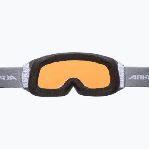 Síszemüveg Alpina Nakiska white matt/orange