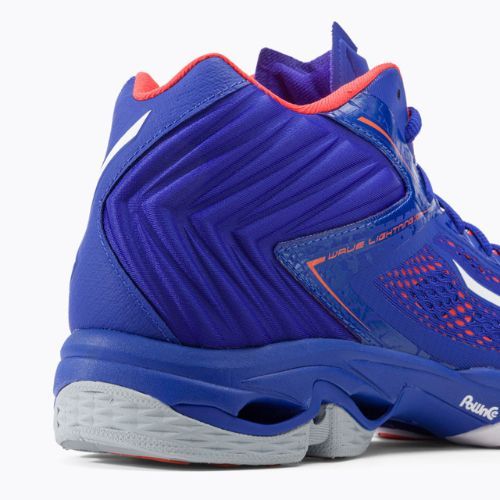 Férfi röplabda cipő Mizuno Wave Lightning Z5 Mid kék V1GA190500
