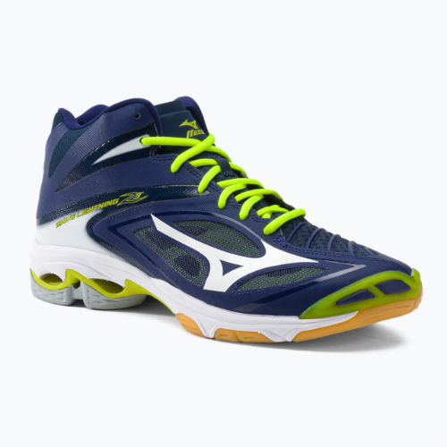 Férfi röplabda cipő Mizuno Wave Lightning Z3 Mid kék V1GA170571