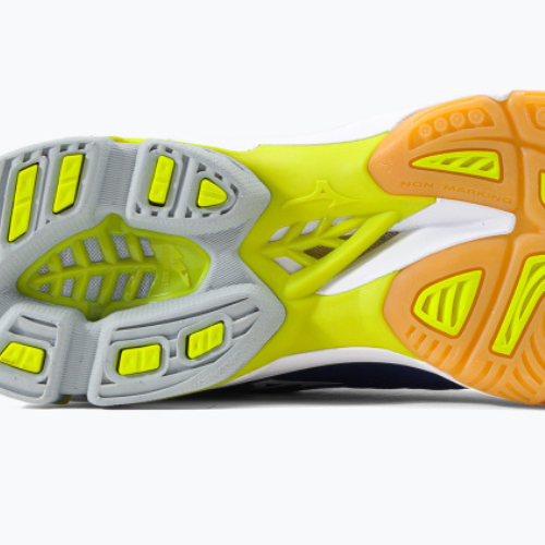 Férfi röplabda cipő Mizuno Wave Lightning Z3 Mid kék V1GA170571