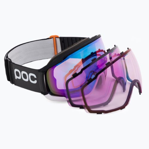 Síszemüveg POC Zonula Clarity Comp + uranium black/spektris blue