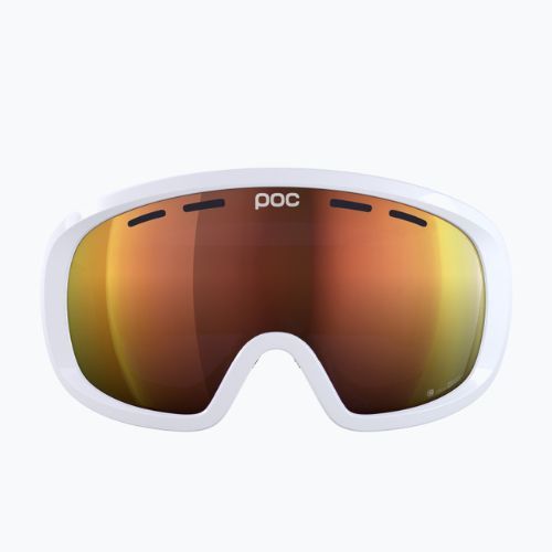 Síszemüveg POC Fovea Mid Clarity hydrogen white/spektris orange