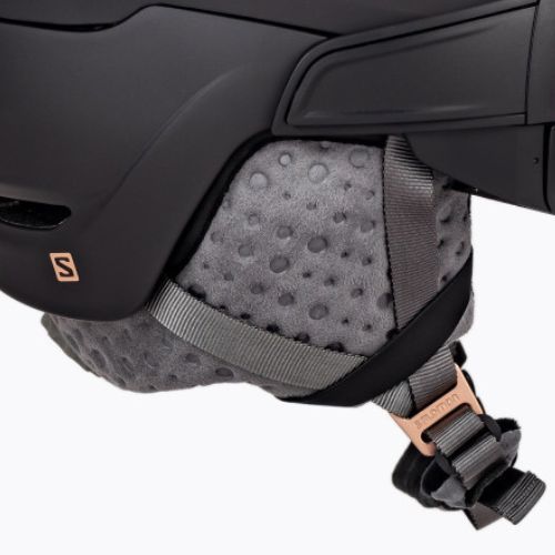 Női síbukósisak Salomon Mirage fekete L39919700