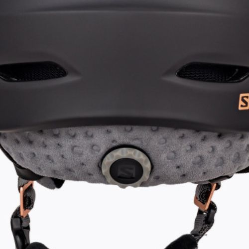 Női síbukósisak Salomon Mirage fekete L39919700