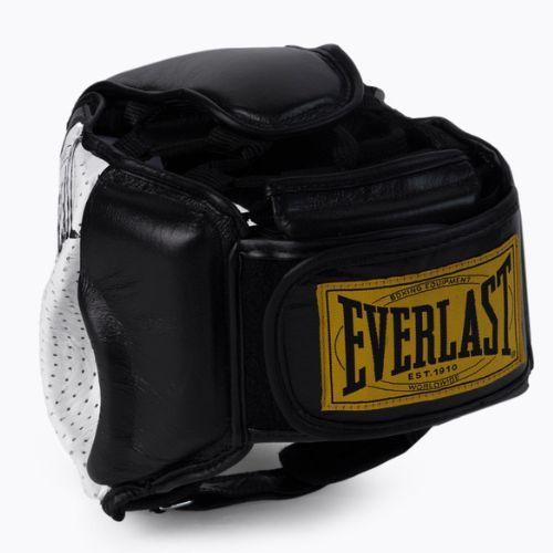 Férfi bokszsisak EVERLAST bőr 1910 fekete EV4820