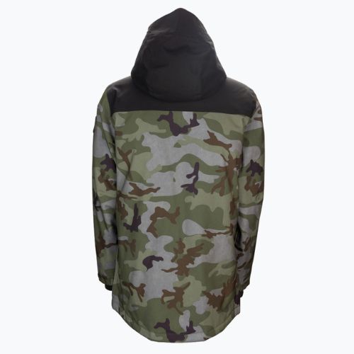 Férfi snowboard kabát DC Haven woodland camo castlerock