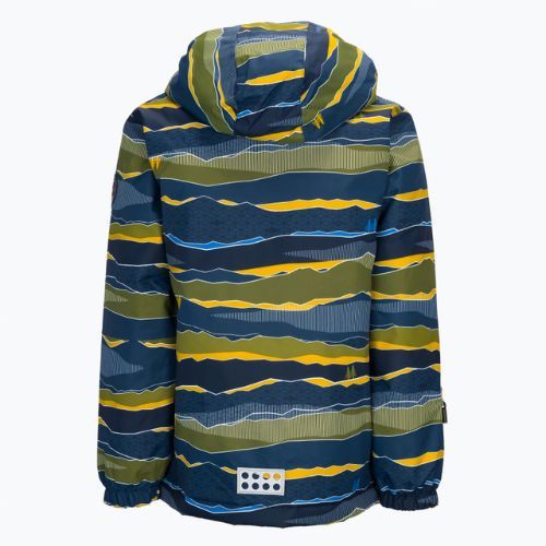 Gyermek sí kabát LEGO Lwjebel 727 zöld 11010206