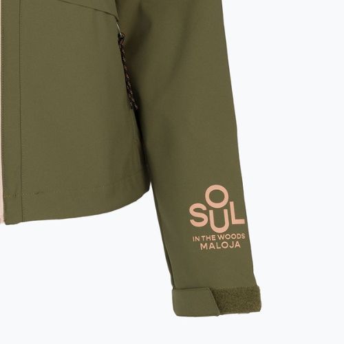 Női multisport dzseki Maloja W'S KranzmoosM zöld 32145-1-0560