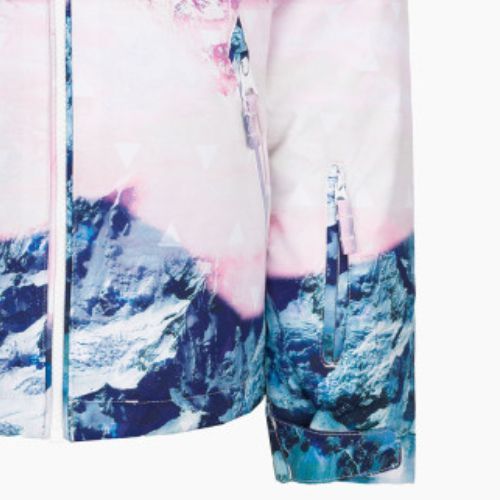 Gyermek snowboard kabát ROXY Jet Ski SE Girl 2021 bright white pyrennes