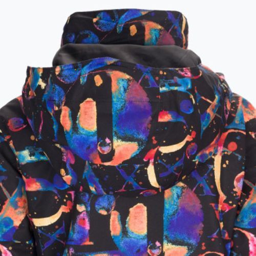 Gyermek snowboard kabát ROXY Jetty Girl 2021 true black magic carpet
