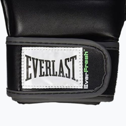 Férfi grappling kesztyű hüvelykujjal EVERLAST MMA kesztyű fekete EV7562