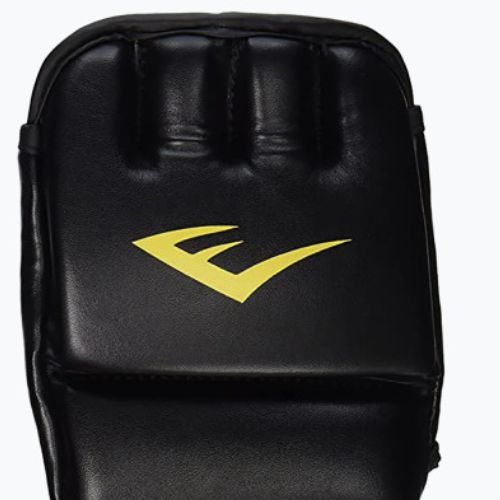 Férfi grappling kesztyű hüvelykujjal EVERLAST MMA kesztyű fekete EV7562