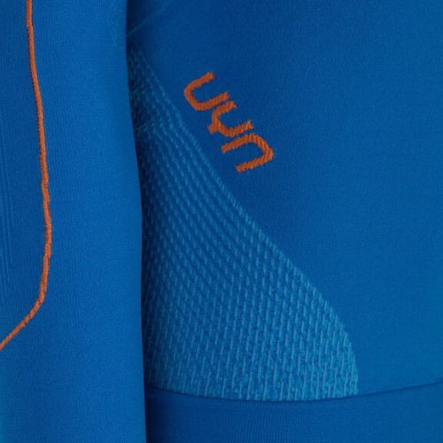Férfi termoaktív felső UYN Evolutyon UW Shirt blue/blue/orange shiny