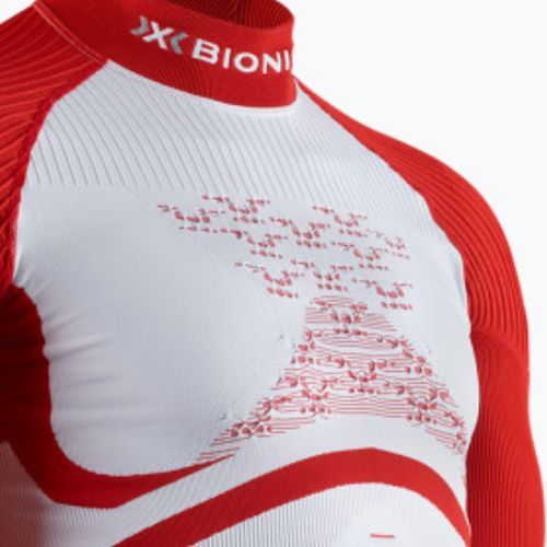 Férfi termoaktív póló X-Bionic Energy Accumulator 4.0 Patriot Poland fehér EAWT53W19M