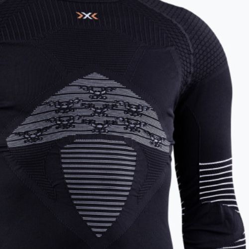 Férfi termoaktív pulóver X-Bionic Energizer 4.0 opal black/arctic white