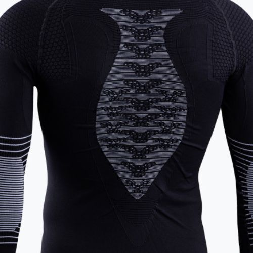 Férfi termoaktív pulóver X-Bionic Energizer 4.0 opal black/arctic white