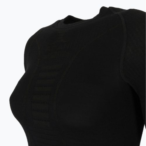 Női termoaktív pulóver X-Bionic Apani 4.0 Merino fekete/fekete