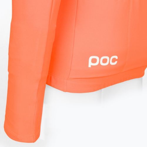 Férfi kerékpáros hosszú ujjú POC Radiant Jersey zink orange