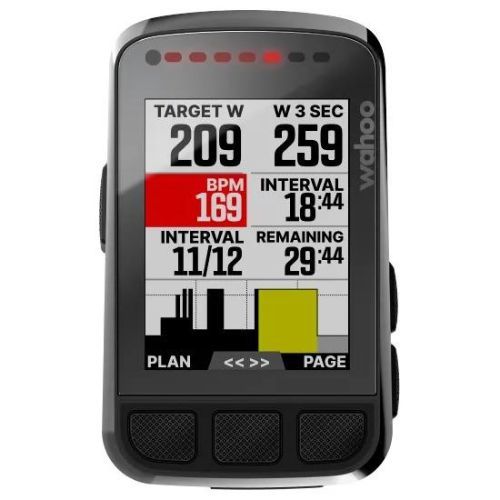 Wahoo Elemnt Bolt v2 GPS kerékpáros számítógép fekete WFCC5