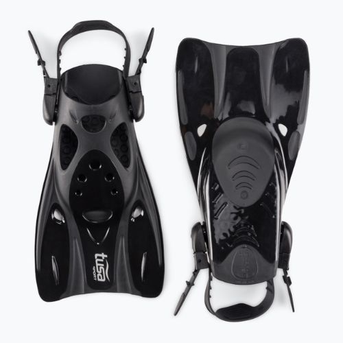 TUSA Sportstrap Snorkel Fin fekete UF 0103