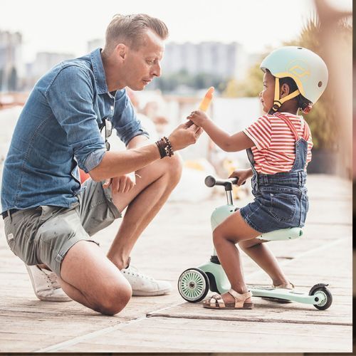 Scoot&Ride Highwaykick 1 gyermek roller világoszöld 95030010