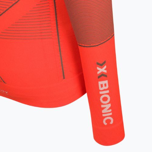 Férfi termoaktív pulóver X-Bionic Energy Accumulator 4.0 sunset orange/anthracite