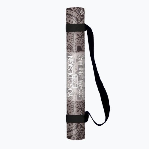 YogaDesignLab Combo jógaszőnyeg fekete CM-1.5-Mandala fekete
