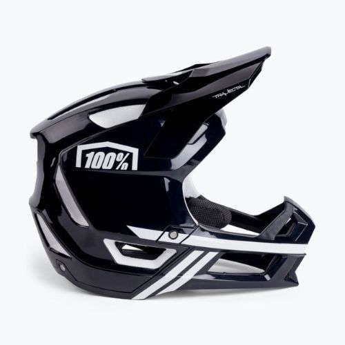 Kerékpáros sisak 100% Trajecta Helmet W Fidlock Full Face fekete STO-80021-011-11