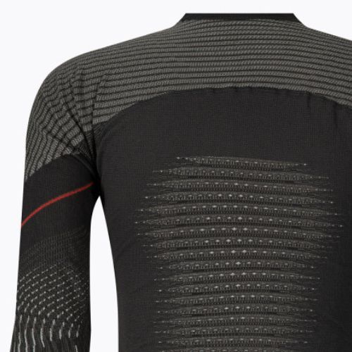 Férfi termoaktív pulóver UYN Evolutyon Comfort UW Shirt charcoal/white/red