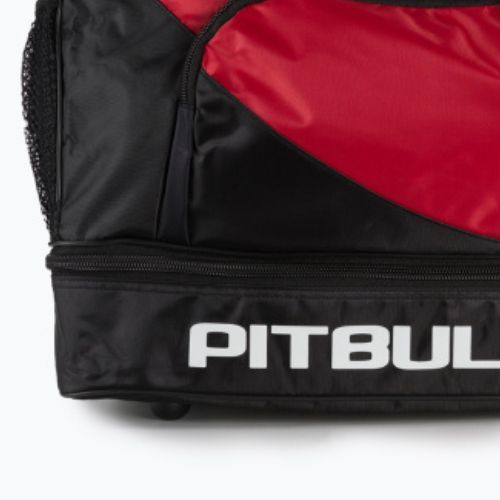 Edzőtáska Pitbull West Coast Big Duffle Bag Logo Pitbull Sports black/red