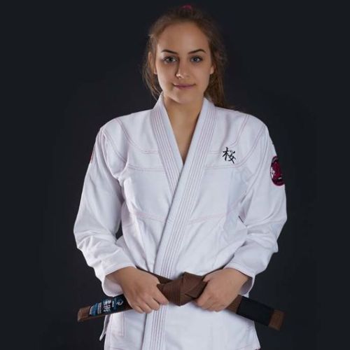 GI to BJJ női Ground Game Sakura  fehér GISAKWHF1