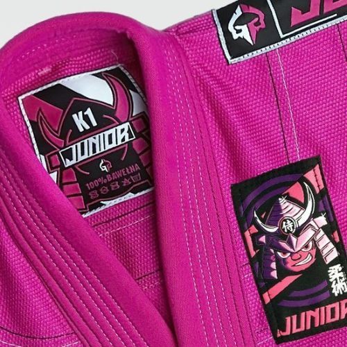 GI to BJJ gyerekeknek Ground Game Junior 3.0 rózsaszín GIJUN3PIN02