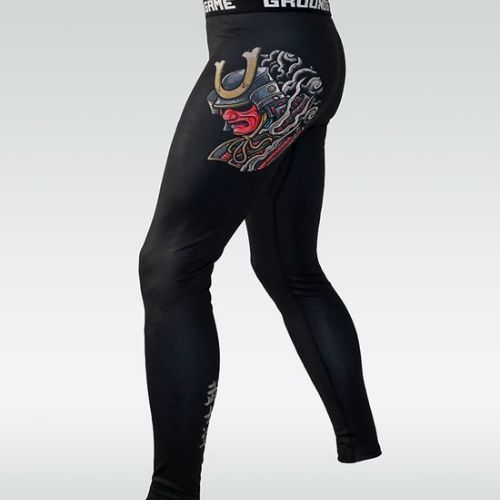 Férfi leggings Ground Game Bushido 3.0 fekete