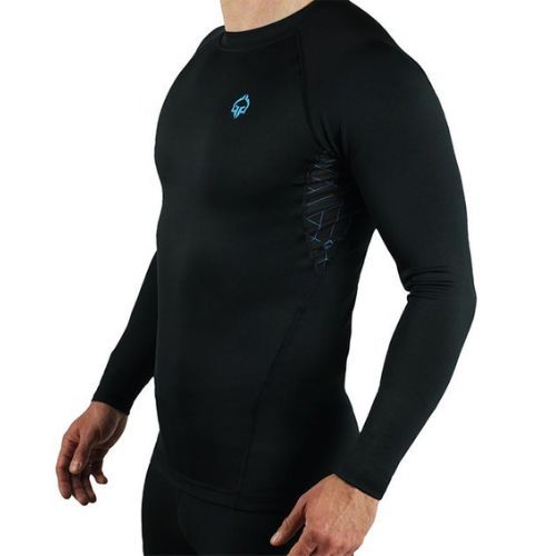 Férfi Rashguard Ground Game Athletic 3.0 hosszú ujjú fekete RASHATH3LSS RASHATH3LSS