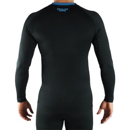 Férfi Rashguard Ground Game Athletic 3.0 hosszú ujjú fekete RASHATH3LSS RASHATH3LSS