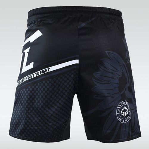 Férfi edzőnadrág Ground Game MMA Lengyelország fekete MMASHOPOLS