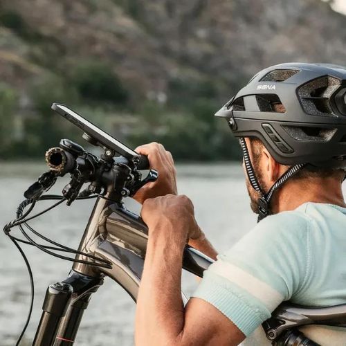 Mobiltelefon-tartó SP CONNECT Bundle II Samsung S10 fekete 54418