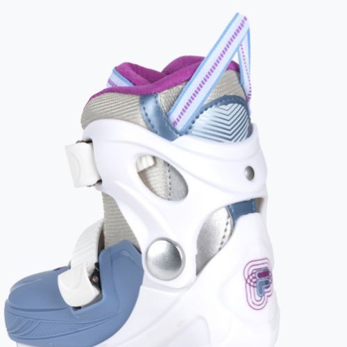 Gyermek korcsolya FILA J-One G HR white/light blue