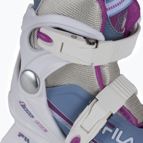 Gyermek korcsolya FILA J-One G HR white/light blue