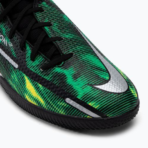 Férfi futballcipő Nike Phantom GT2 Academy DF SW IC fekete-zöld DM0720-003